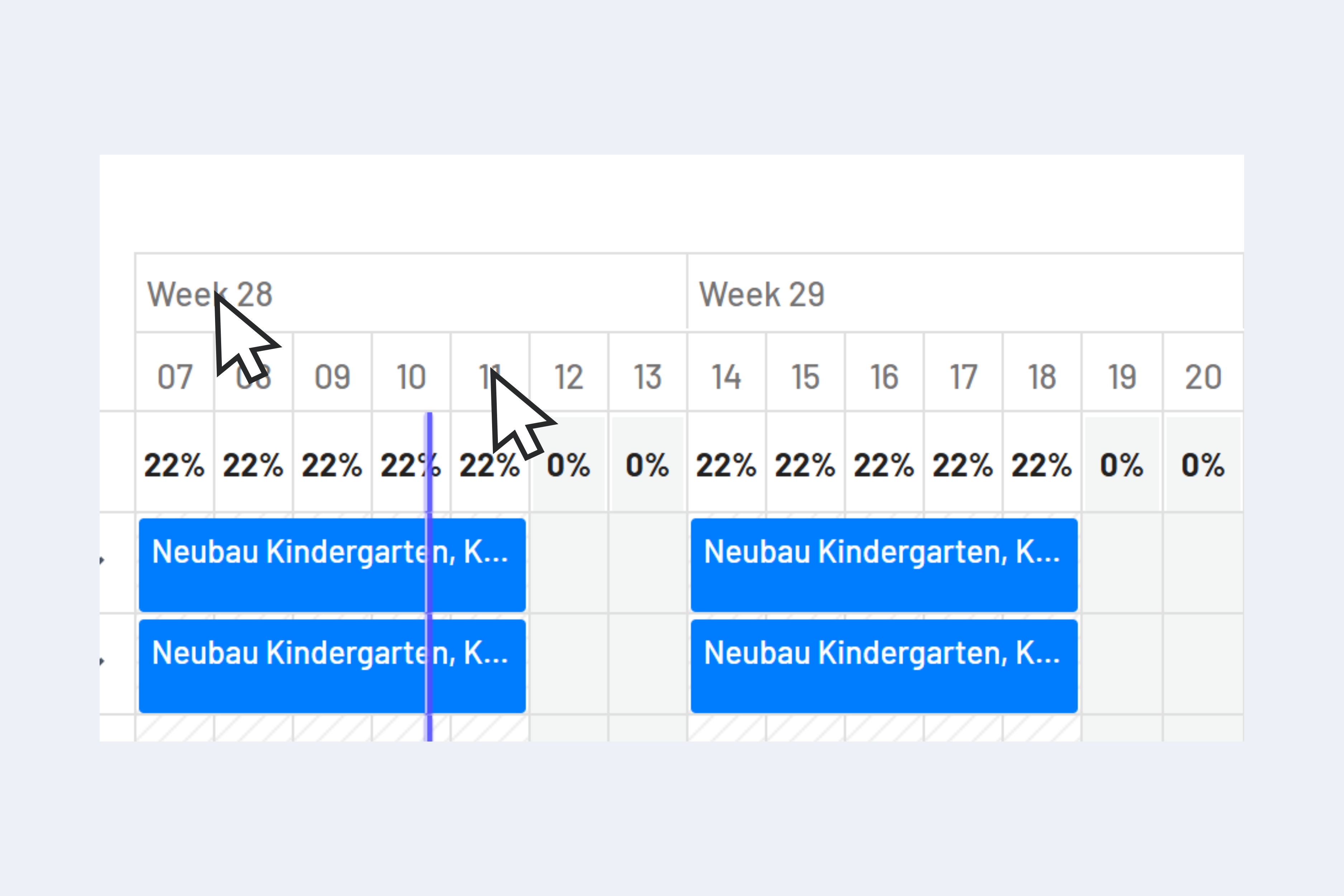 Direkte Navigation durch Klicken