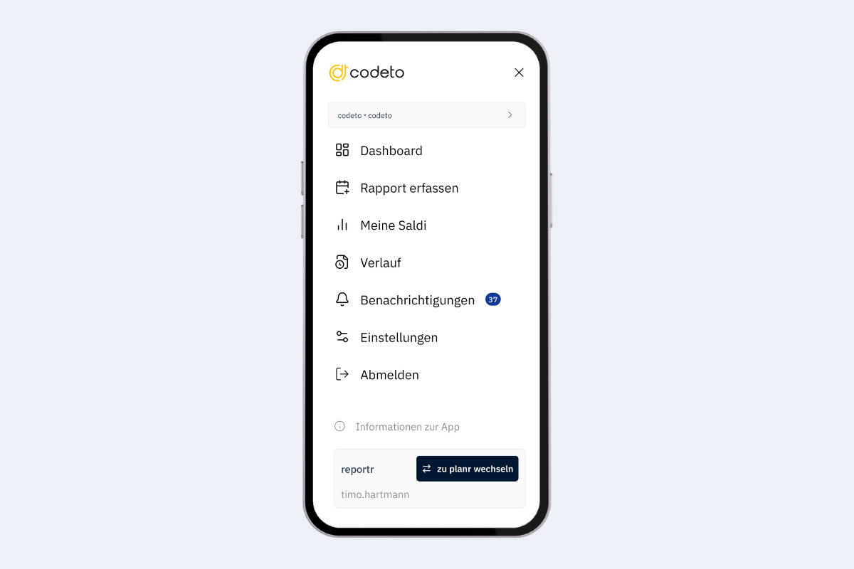 App mobile – Passare a codeto plan